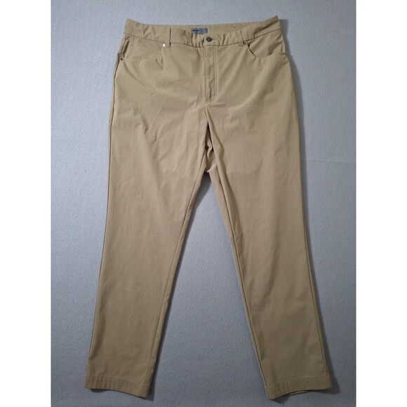 VRST Limitless Pants Mens 38x32 Khaki Chino Golf Athletic Hiking Outside - Picture 1 of 10